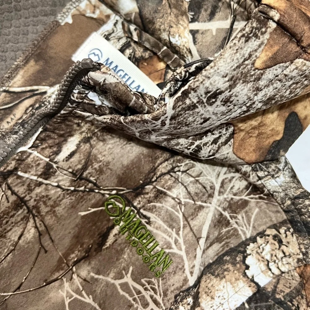 Magellan Outdoors Woodland Camo Kids Raincoat